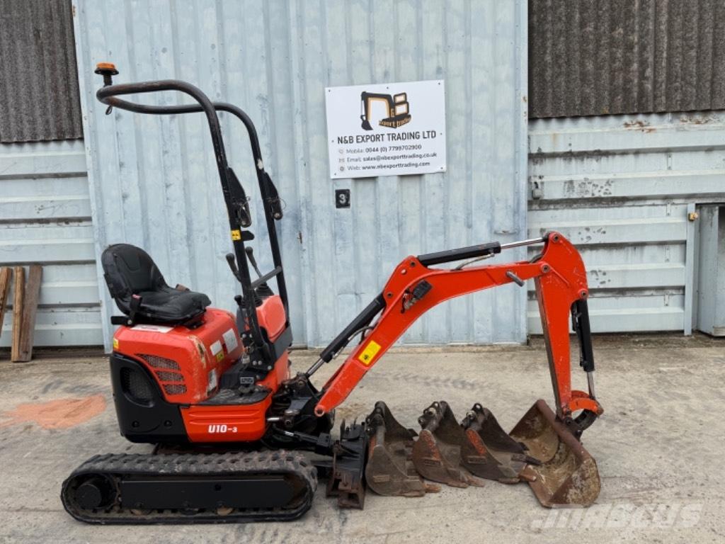 Kubota U 10 حفارات صغيرة أقل من 7 طن (حفارات صغيرة)