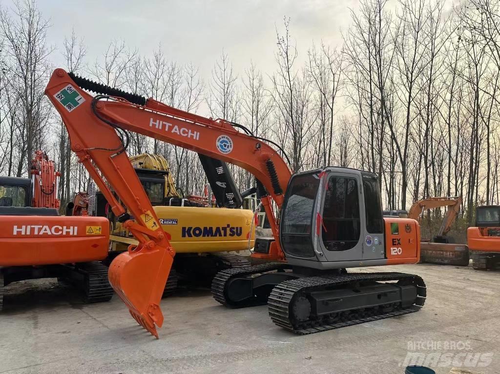 Hitachi EX120 حفارات زحافة