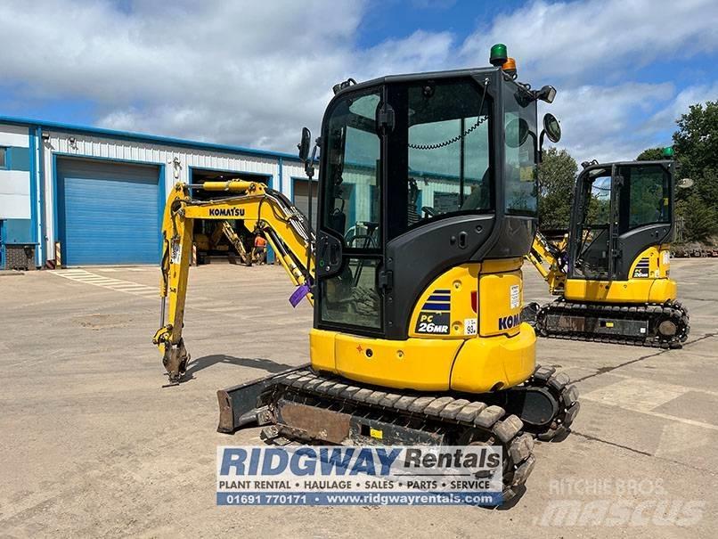 Komatsu PC 26 MR حفارات صغيرة أقل من 7 طن (حفارات صغيرة)