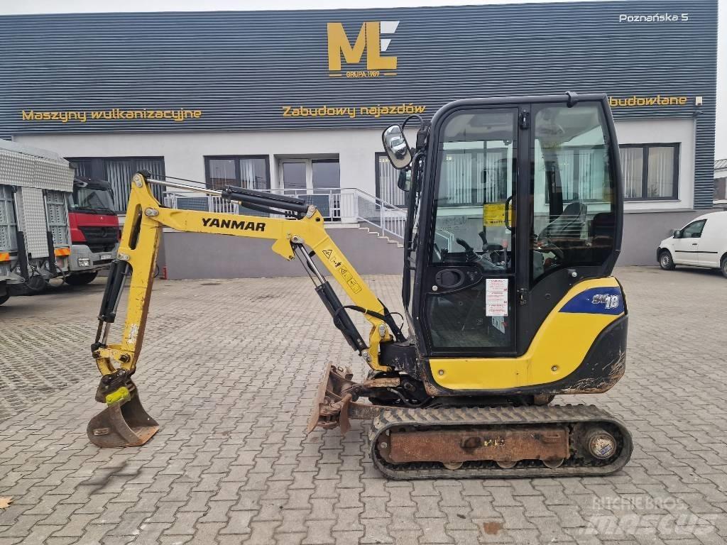 Yanmar SV 18 حفارات صغيرة أقل من 7 طن (حفارات صغيرة)