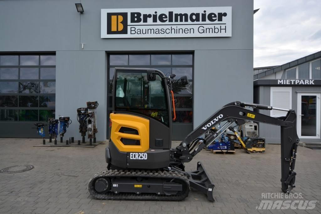 Volvo ECR 25 D حفارات صغيرة أقل من 7 طن (حفارات صغيرة)