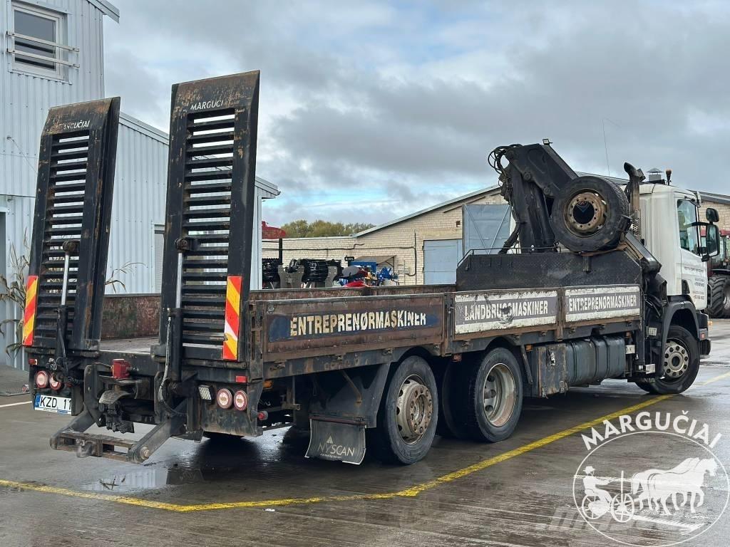 Scania 114G 340 شاحنات الرافعات