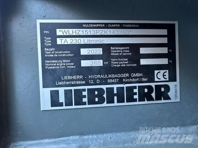 Liebherr TA 230 ساحبات مفصلية