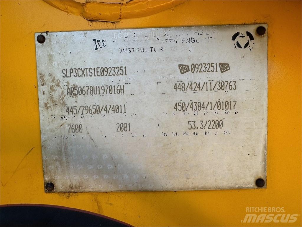 JCB 3 CX SM لوادر ذات جرافات عكسية