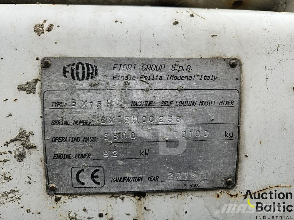 Fiori BX15H شاحنات خرسانة