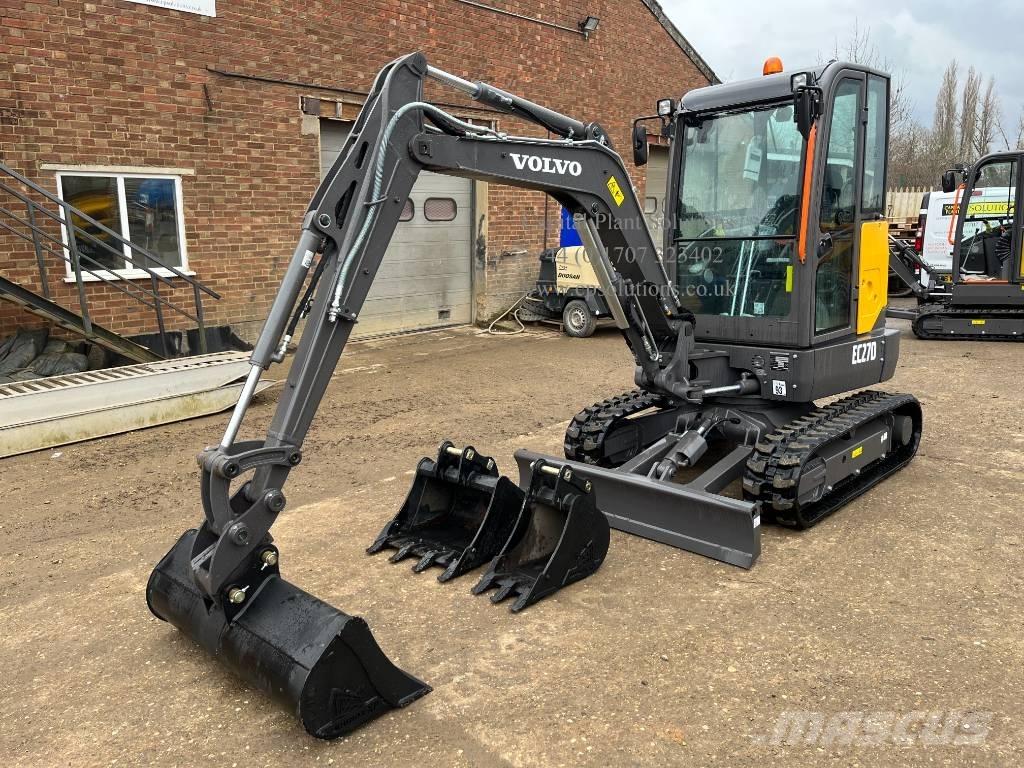 Volvo EC 27 D حفارات صغيرة أقل من 7 طن (حفارات صغيرة)