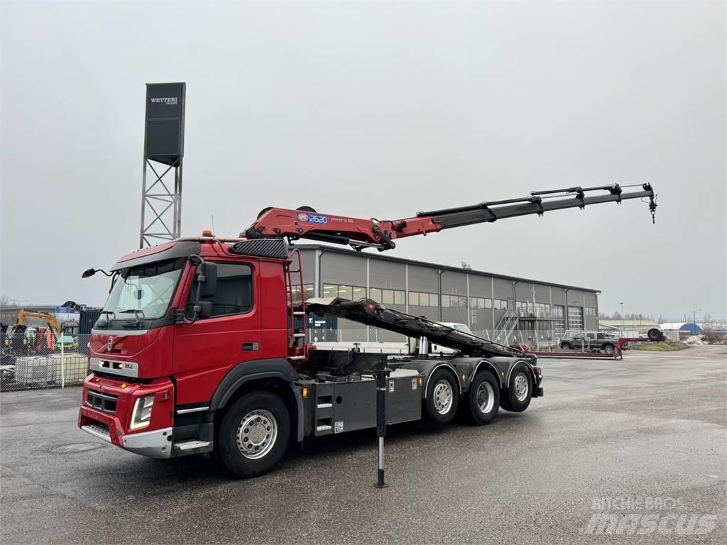 Volvo FMX 500 8X2 شاحنات الرافعات
