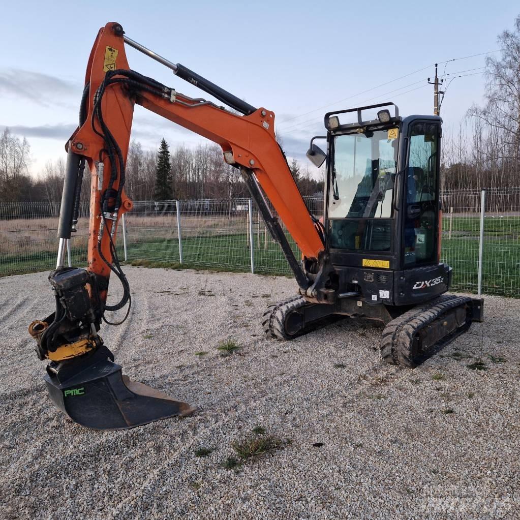 Doosan DX 35 Z حفارات صغيرة أقل من 7 طن (حفارات صغيرة)