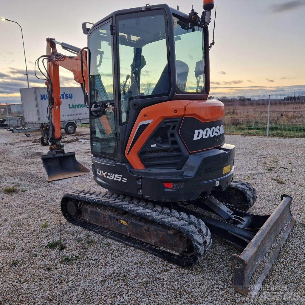Doosan DX 35 Z حفارات صغيرة أقل من 7 طن (حفارات صغيرة)