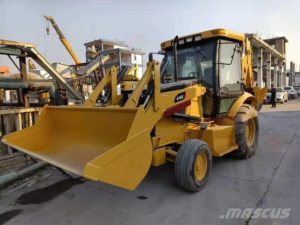 CAT 416E لوادر ذات جرافات عكسية