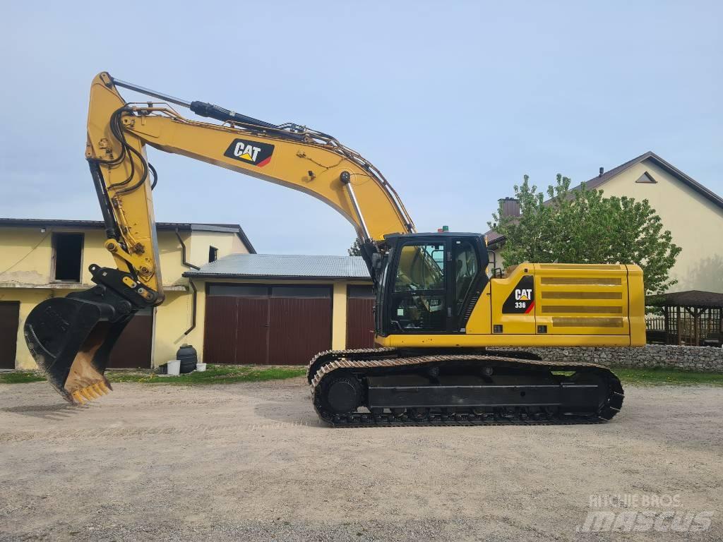 CAT 336 7A Japan حفارات زحافة