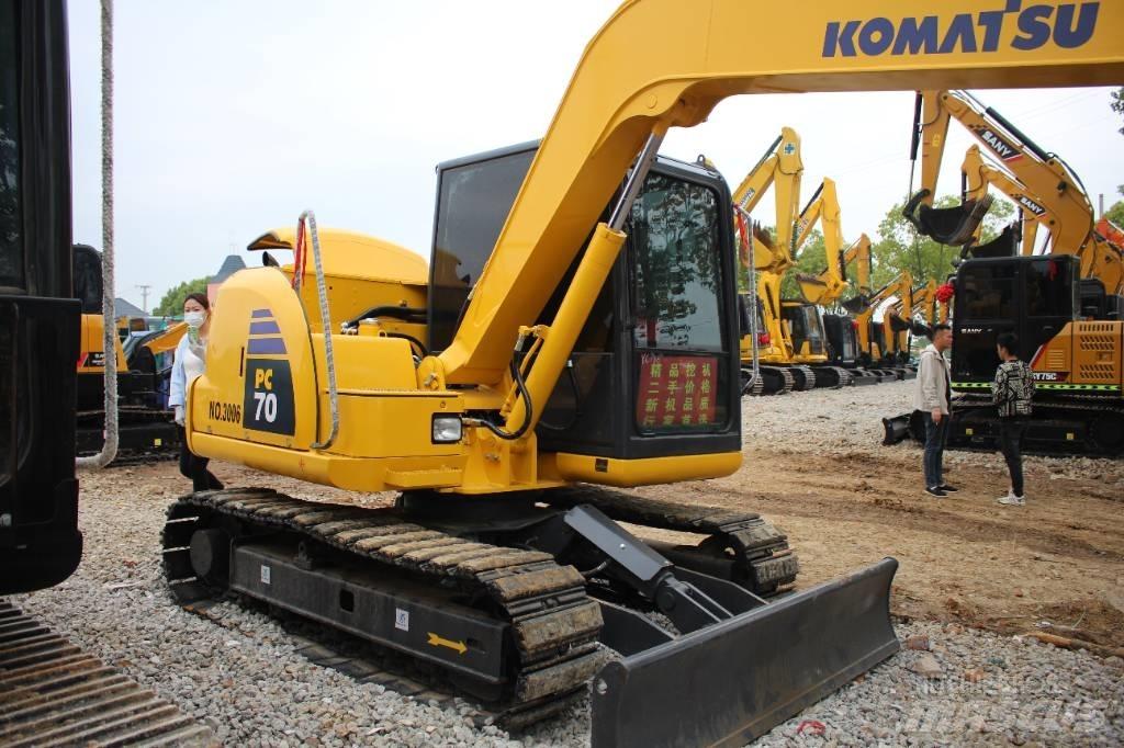 Komatsu PC 70-8 حفارات زحافة