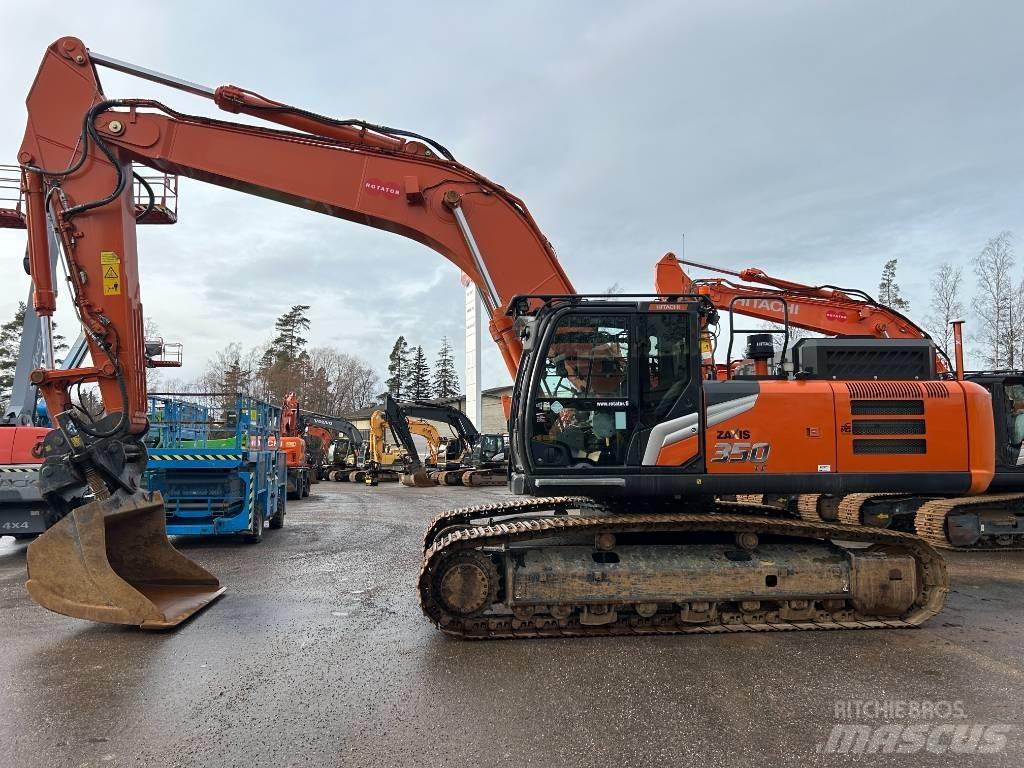 Hitachi ZX350LC-7 حفارات زحافة