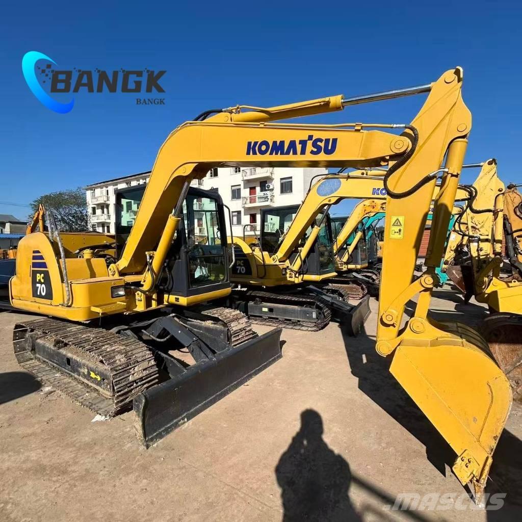 Komatsu PC 70 حفارات صغيرة أقل من 7 طن (حفارات صغيرة)