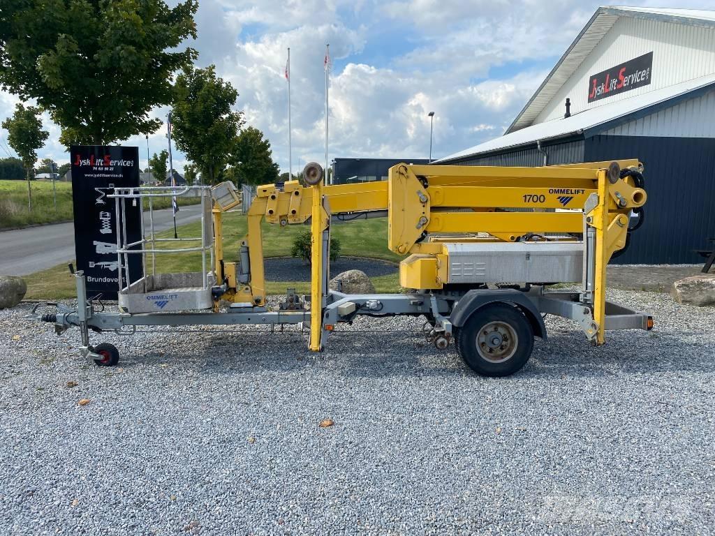Omme 1700 EBX المنصات الهوائية المثبتة على مقطورة