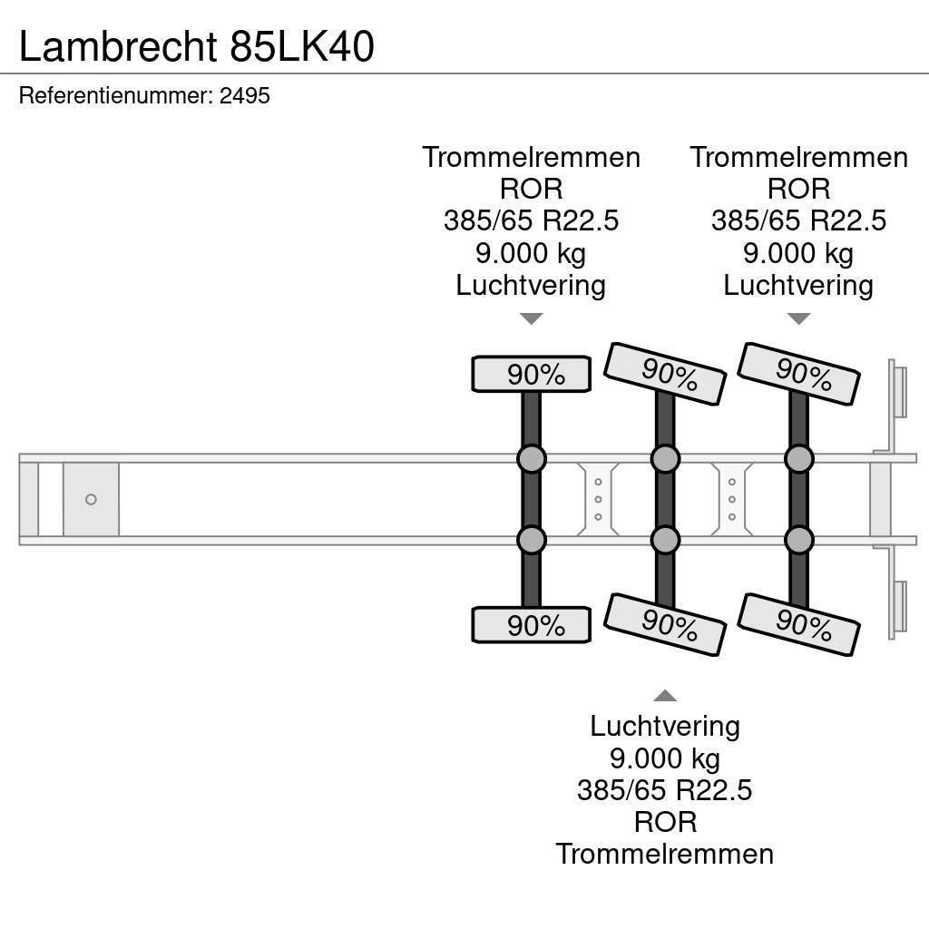  Lambrecht 85LK40 نصف مقطورات مقطورة 