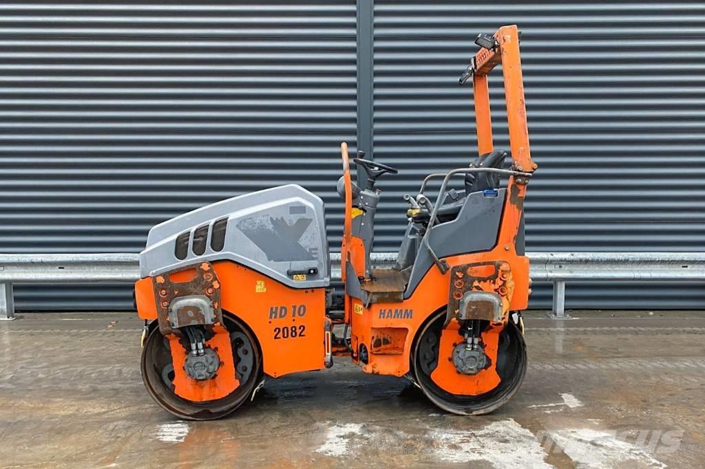 Hamm HD 10 VV مداحل ثنائية الاسطوانة