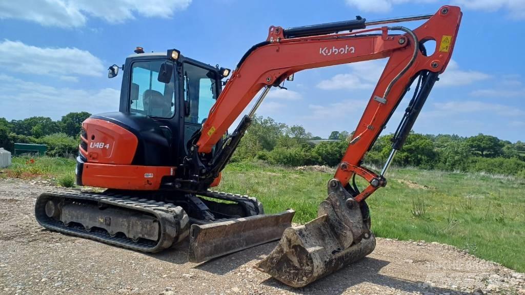 Kubota U 48-4 حفارات صغيرة أقل من 7 طن (حفارات صغيرة)