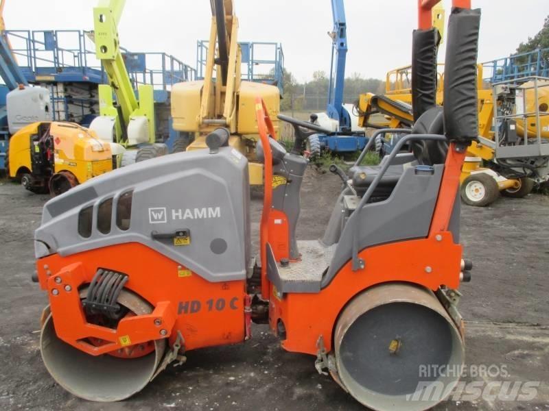 Hamm HD 10 C VV مداحل ثنائية الاسطوانة