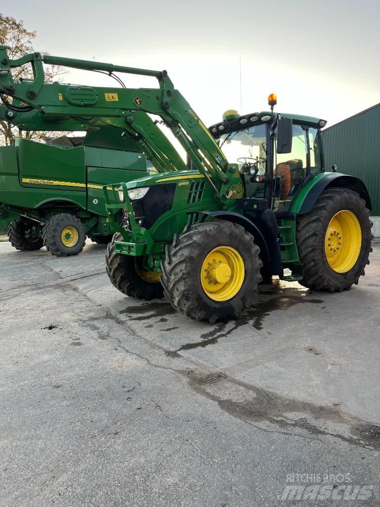 John Deere 6195 R الجرارات