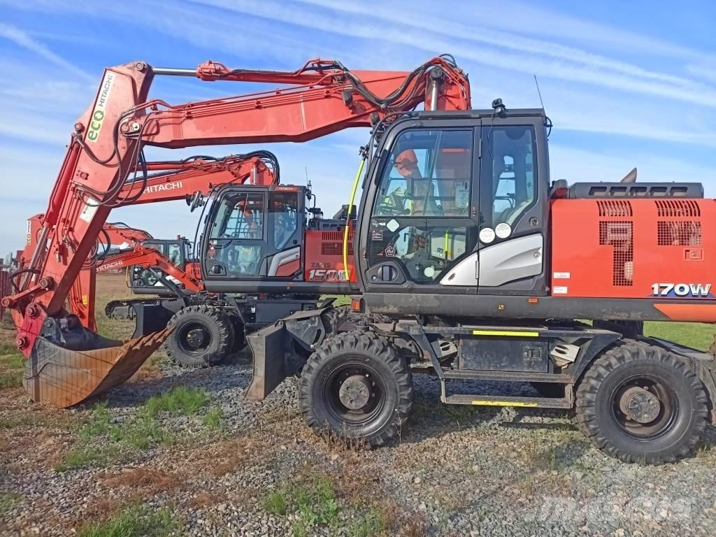 Hitachi ZX170W لوادر ذات جرافات عكسية
