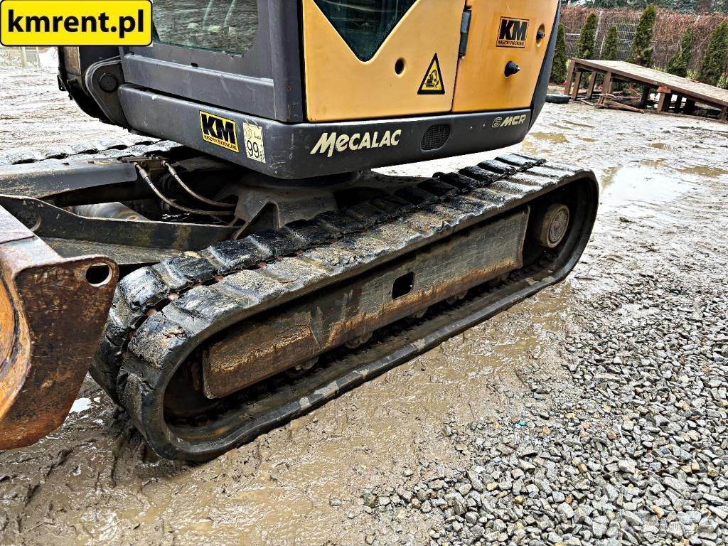 Mecalac 6 M CR حفارات صغيرة أقل من 7 طن (حفارات صغيرة)