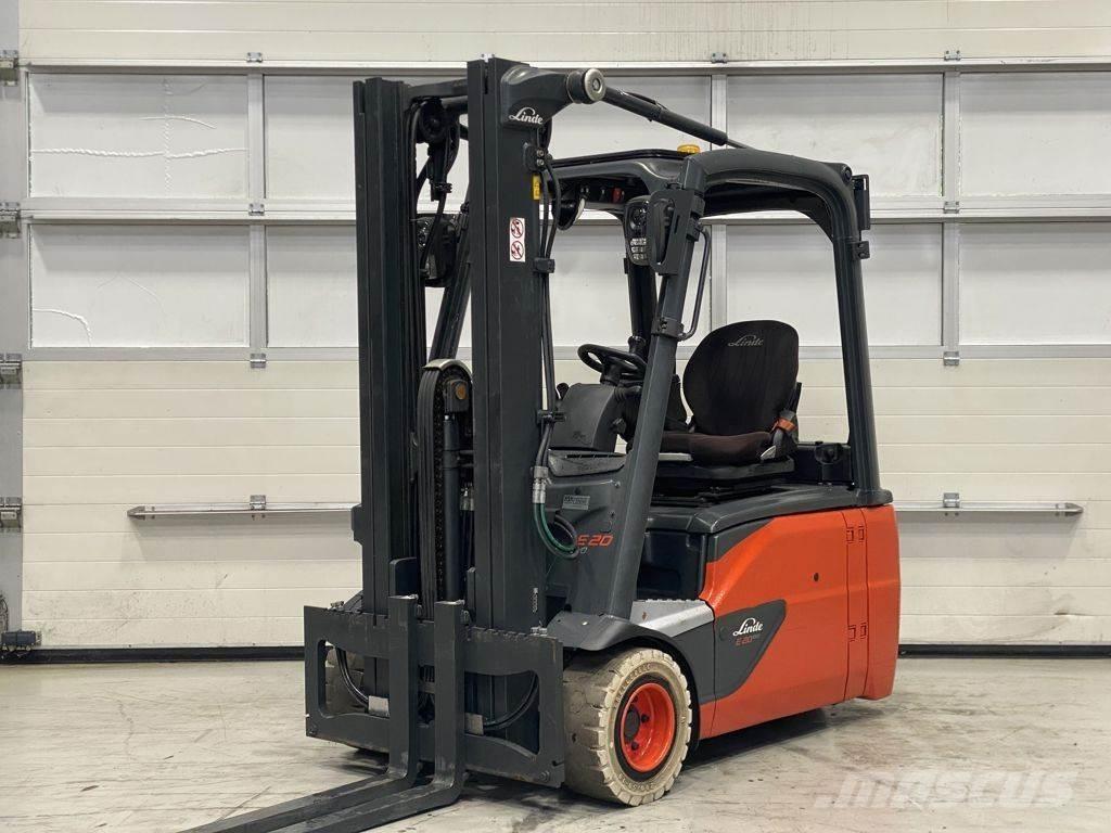 Linde E20L-02 شاحنات ذات رافعات شوكية تعمل بالكهرباء