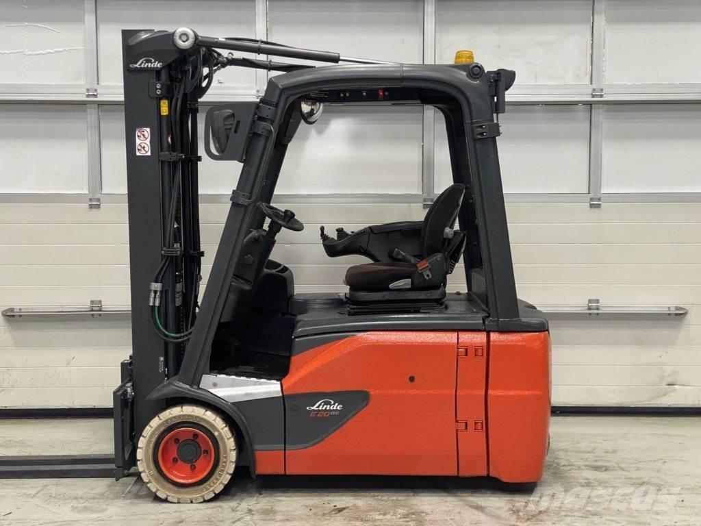 Linde E20L-02 شاحنات ذات رافعات شوكية تعمل بالكهرباء