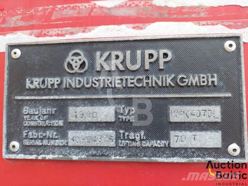 Krupp 4070L شاحنات الرافعات