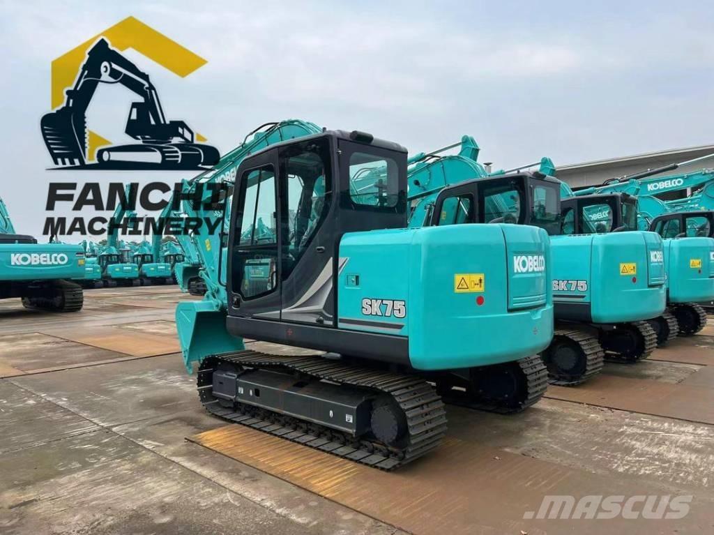 Kobelco 75 حفارات صغيرة أقل من 7 طن (حفارات صغيرة)