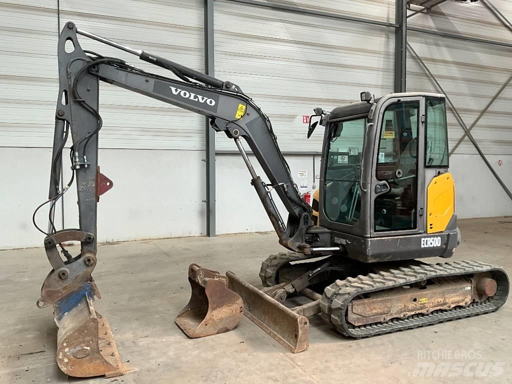 Volvo ECR 50 D حفارات صغيرة أقل من 7 طن (حفارات صغيرة)