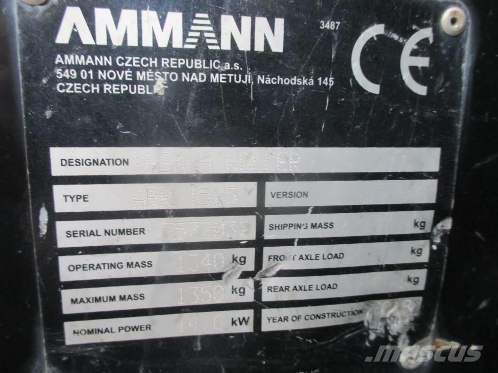 Ammann ARR 1575 مداحل ثنائية الاسطوانة