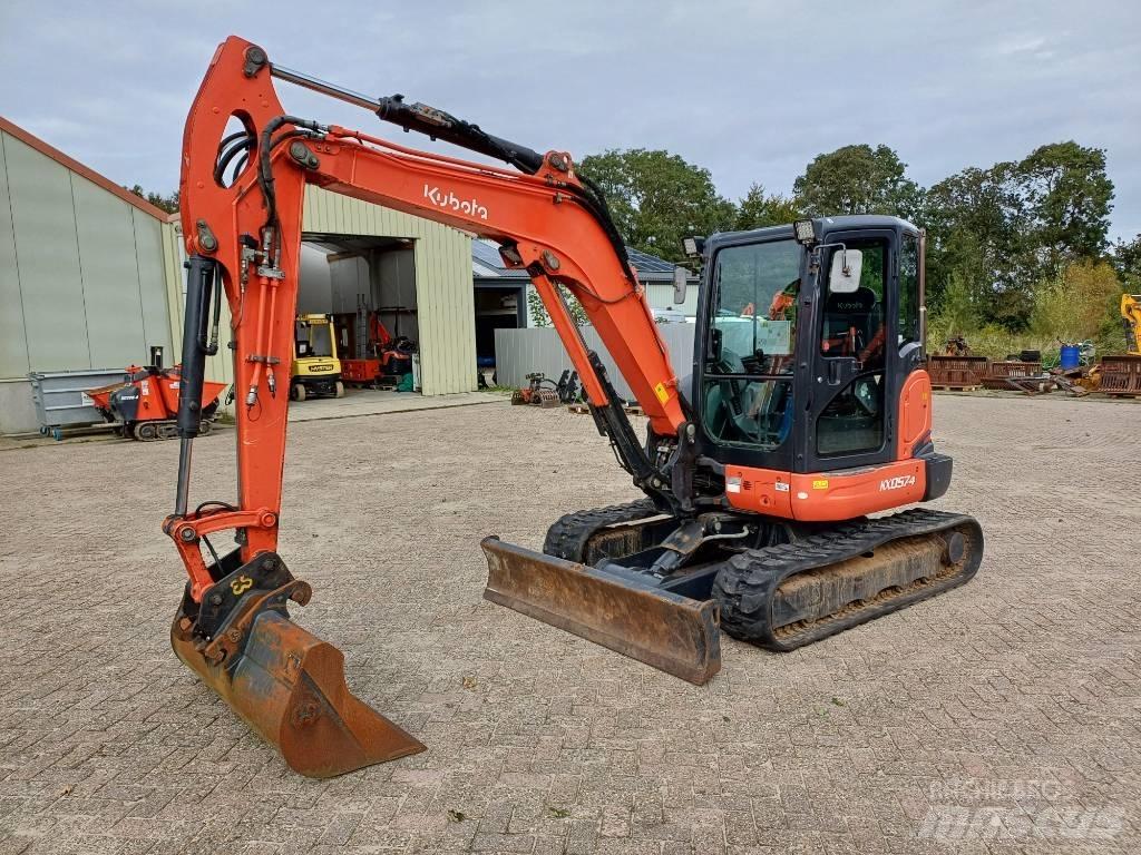 Kubota KX 057-4 حفارات صغيرة أقل من 7 طن (حفارات صغيرة)