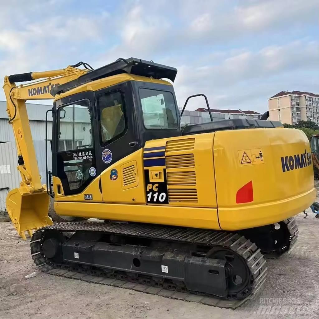 Komatsu PC 110 حفارات زحافة