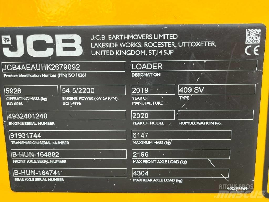 JCB 409 لوادر بعجل