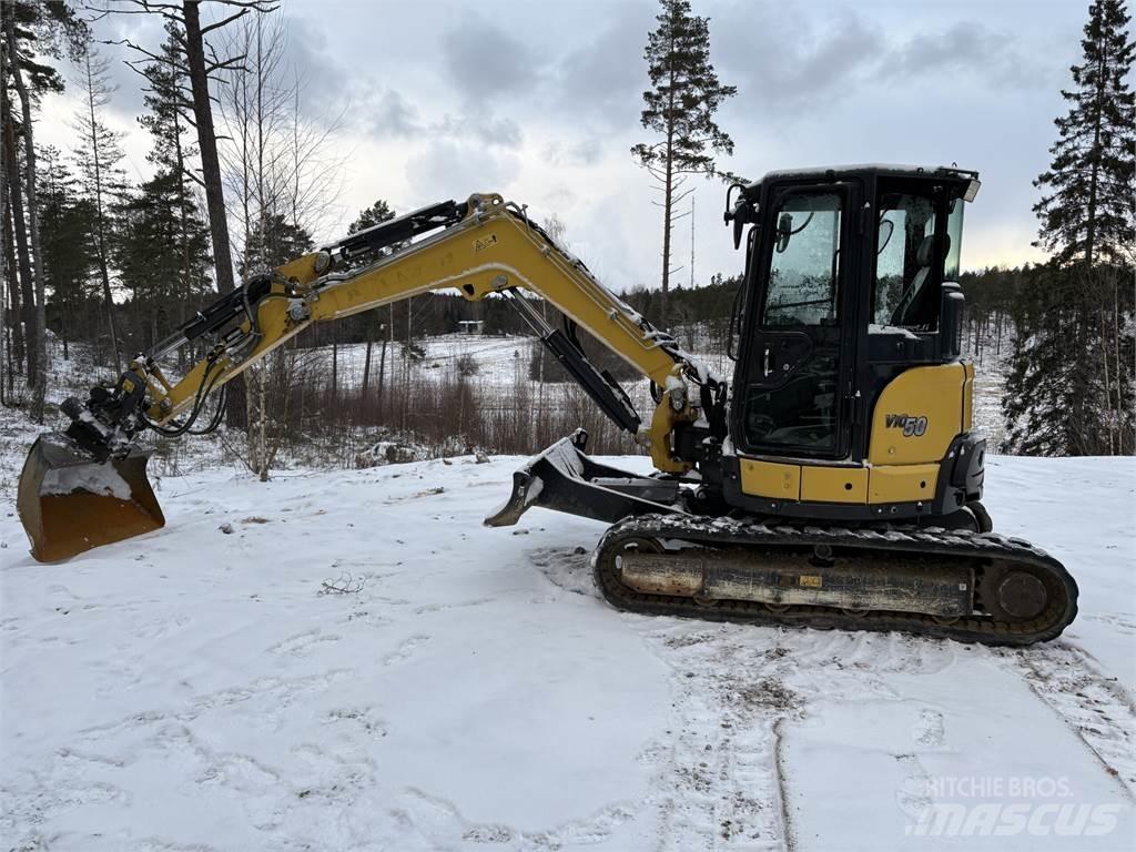Yanmar VIO50-6A حفارات صغيرة أقل من 7 طن (حفارات صغيرة)