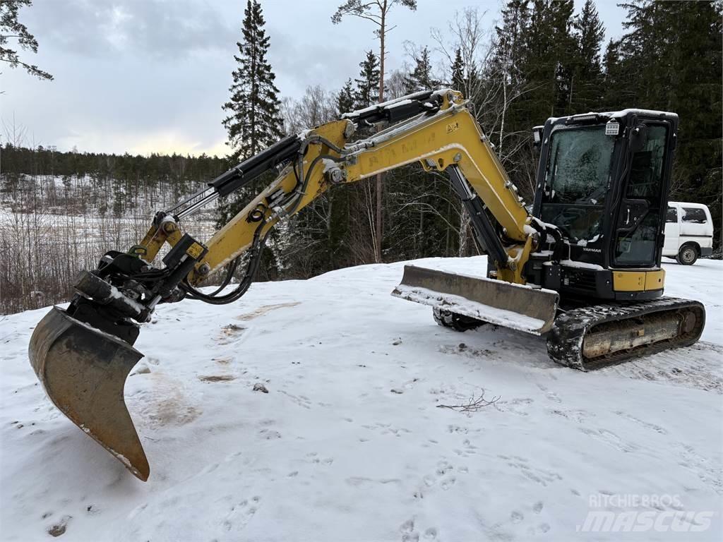 Yanmar VIO50-6A حفارات صغيرة أقل من 7 طن (حفارات صغيرة)