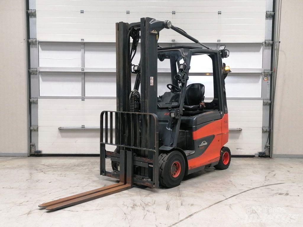 Linde E25H-01/600 شاحنات ذات رافعات شوكية تعمل بالكهرباء