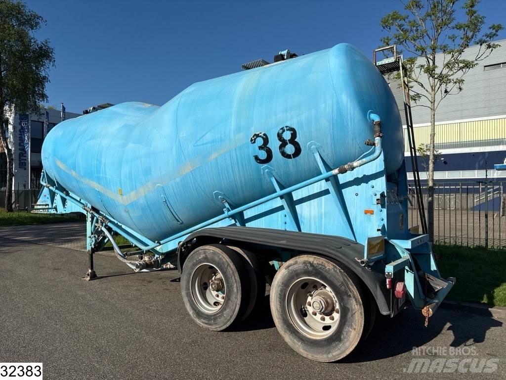  FILLIAT Silo نصف مقطورات مقطورة 