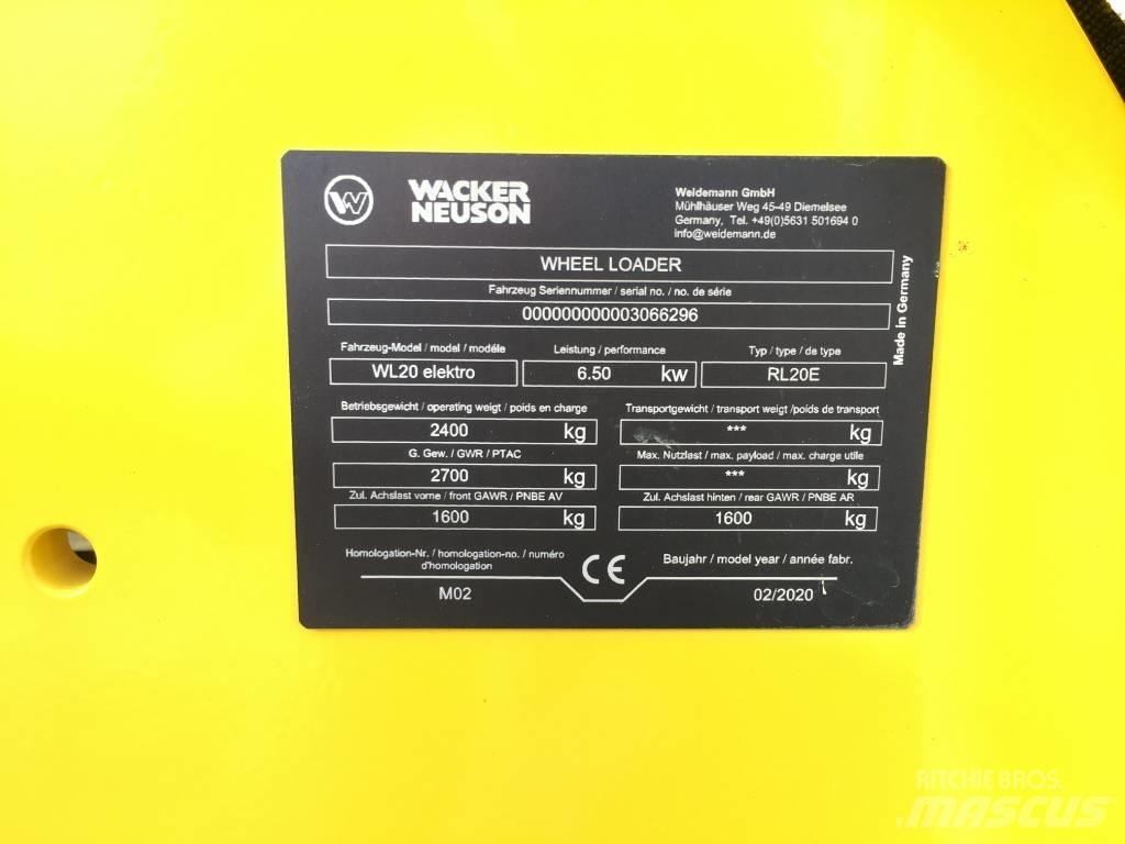 Wacker Neuson WL20e لوادر بعجل