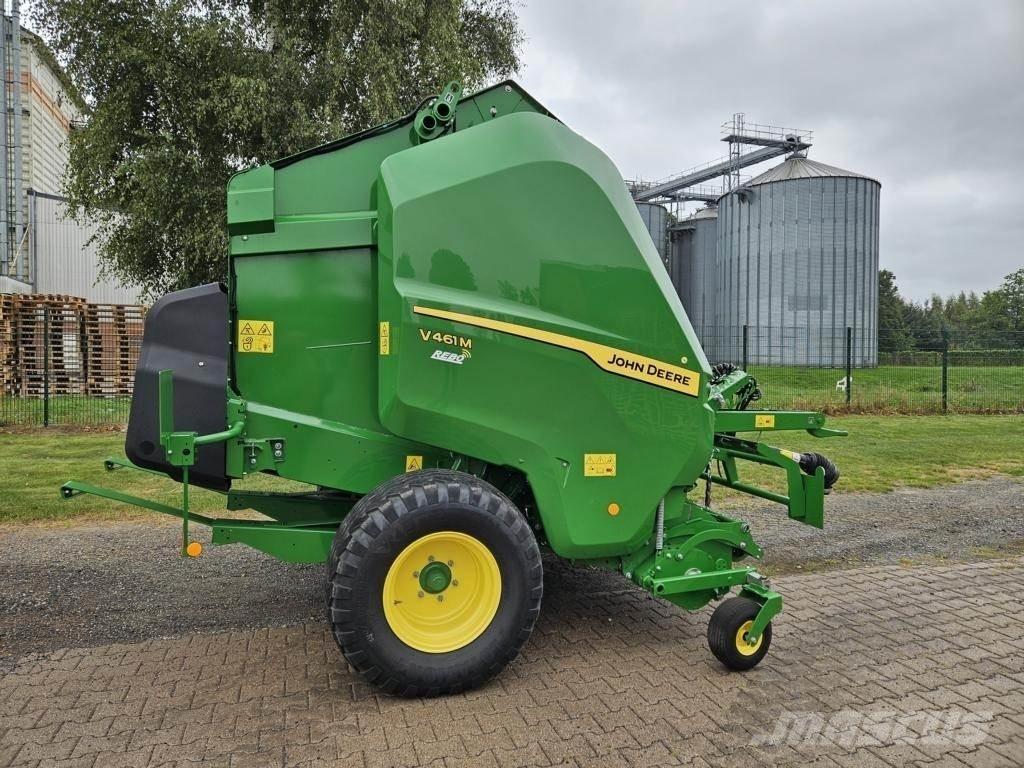 John Deere V461M محزمات مستديرة