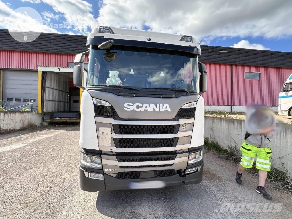 Scania R 450 شاحنات ذات هيكل صندوقي