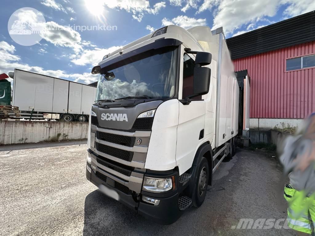 Scania R 450 شاحنات ذات هيكل صندوقي