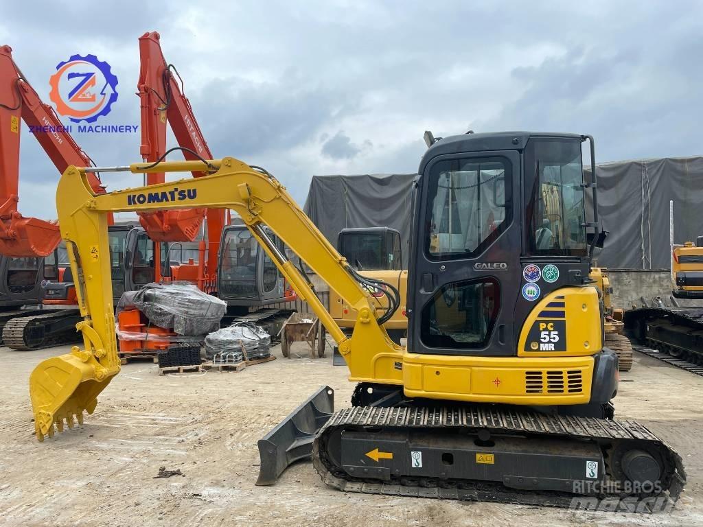 Komatsu PC 55/5ton/ حفارات صغيرة أقل من 7 طن (حفارات صغيرة)