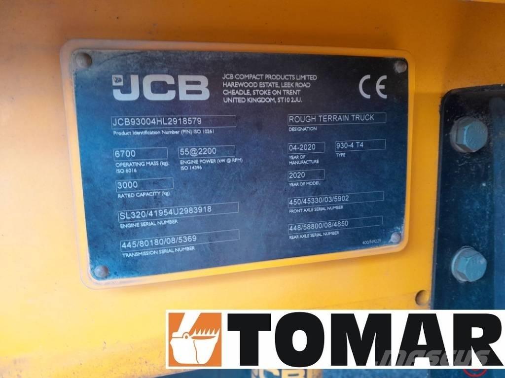 JCB 930-4 شاحنات الطرق الوعرة
