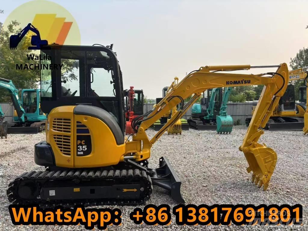 Komatsu PC 35 MR حفارات صغيرة أقل من 7 طن (حفارات صغيرة)