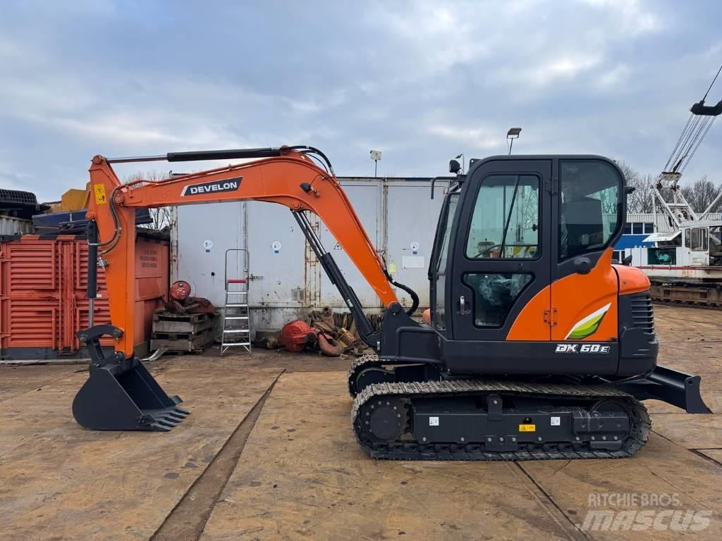 Doosan dx60E-10N حفارات صغيرة أقل من 7 طن (حفارات صغيرة)