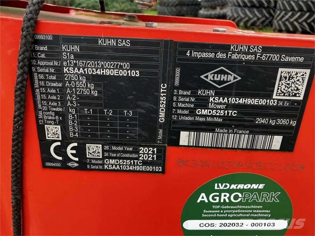 Kuhn GMD5251TC جزازات