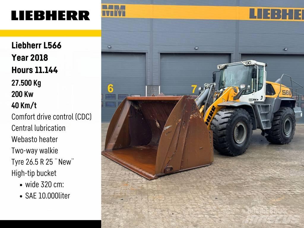 Liebherr L 566 لوادر بعجل