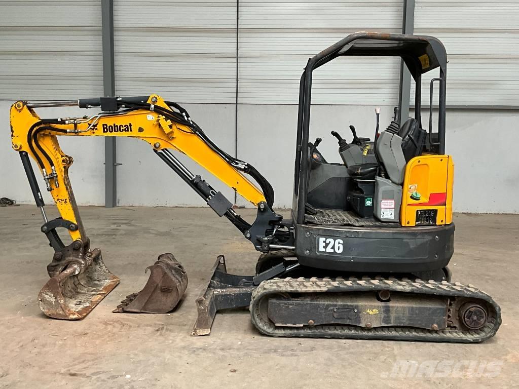 Bobcat E 26 EM حفارات صغيرة أقل من 7 طن (حفارات صغيرة)